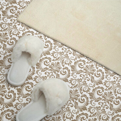 Pvc wall panel Plant pattern with ornaments