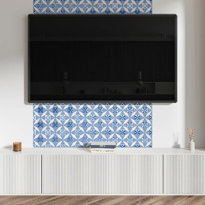 Pvc wall panel Geometric grid pattern