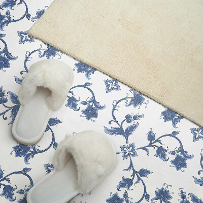 Square wall panel Floral pattern on the background