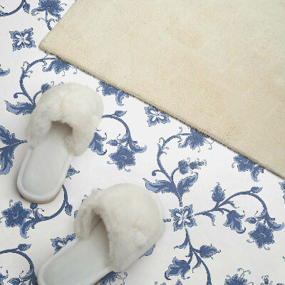 Square wall panel Floral pattern on the background