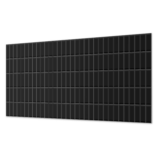 Square wall panel Boxes in a regular arrangement
