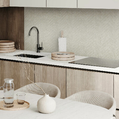 Square tv wall panel Herringbone pattern