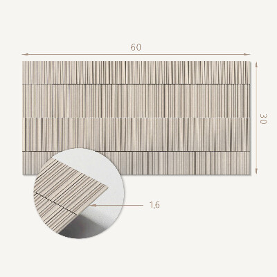 Pvc wall panel Parallel lines on the background