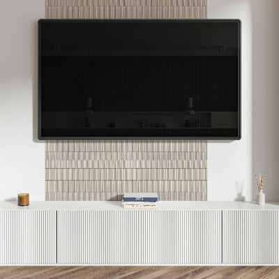 Pvc wall panel Parallel lines on the background