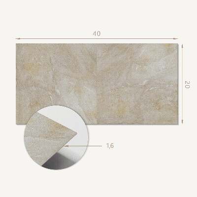 Square wall panel Natural marble in shades