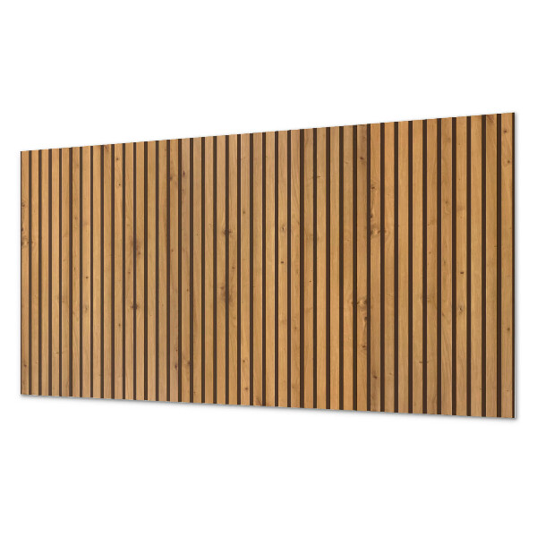 Square wall panel Wooden vertical boards
