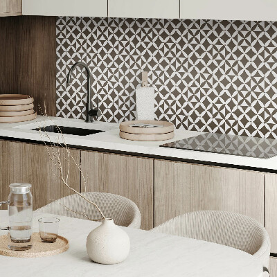 Square wall panel Abstract geometric pattern