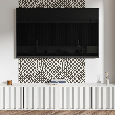 Square wall panel Abstract geometric pattern