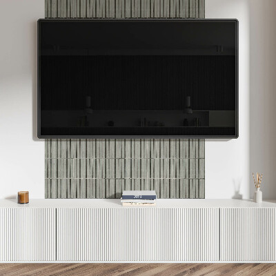Square wall panel Rectangular panels in a grid