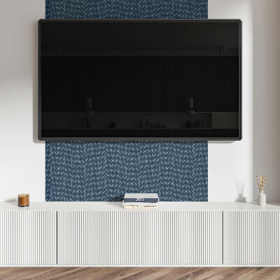 Square wall panel Herringbone pattern