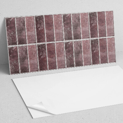 Pvc wall panel Vertical stripes in a mosaic