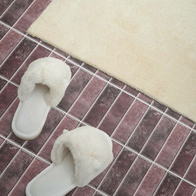 Pvc wall panel Vertical stripes in a mosaic