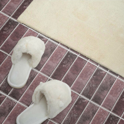 Pvc wall panel Vertical stripes in a mosaic
