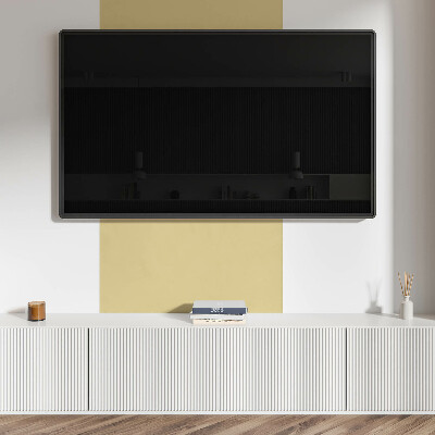 Pvc wall panel Pastel yellow color