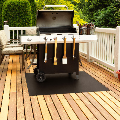 Rectangular BBQ Ground Protector Mat 39x27 inches (100x70 cm)