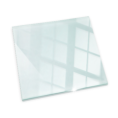 Glass hearths for wood burners transparent