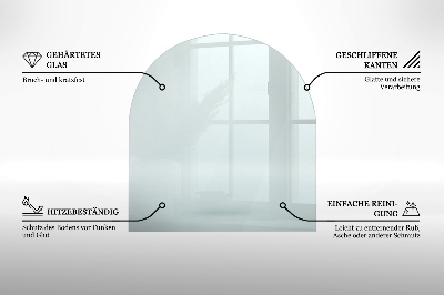 Glass hearth for wood stove transparent