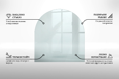 Glass hearth for wood stove transparent