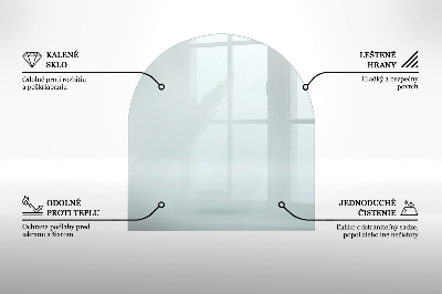 Glass hearth for wood stove transparent