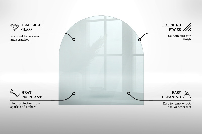 Glass hearth for wood stove transparent
