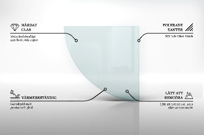 Glass hearth transparent