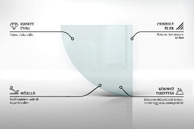 Glass hearth transparent