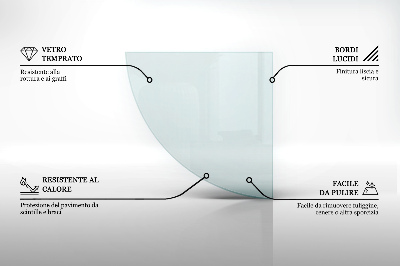 Glass hearth transparent