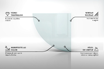 Glass hearth transparent