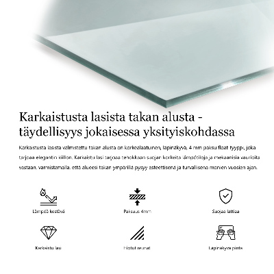 Hexagonal glass hearth transparent