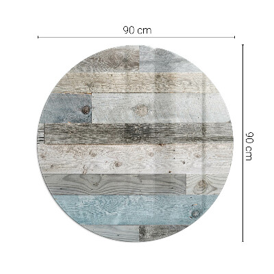 Glass hearth pad round Boards in various shades