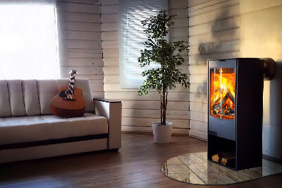 Glass hearths for wood burners Texture of wooden boards