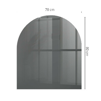 Glass hearths for wood burners Color Gray-brown