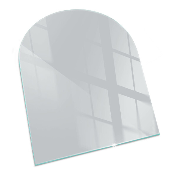 Glass hearth for log burner Color Gray