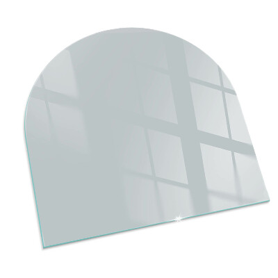 Glass hearth for log burner Color Gray