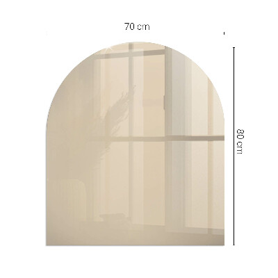 Glass hearths for wood burners Color Beige