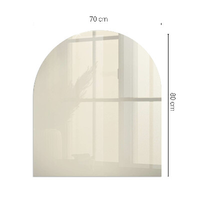 Glass hearths for wood burners Color Beige