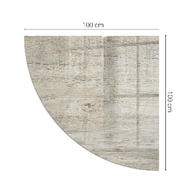 Glass hearth for wood stove Light wood texture