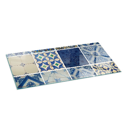 Glass fire hearth rectangular Ceramic tile patterns