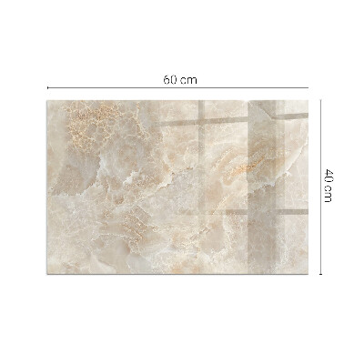 Corner glass hearth rectangular Natural stone pattern
