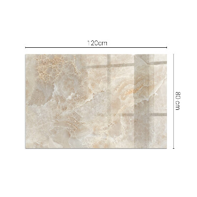 Corner glass hearth rectangular Natural stone pattern