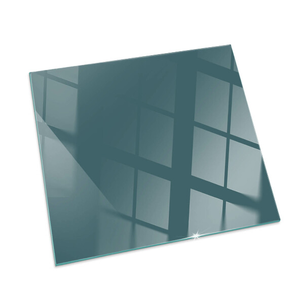 Glass fire hearth rectangular Sea Color
