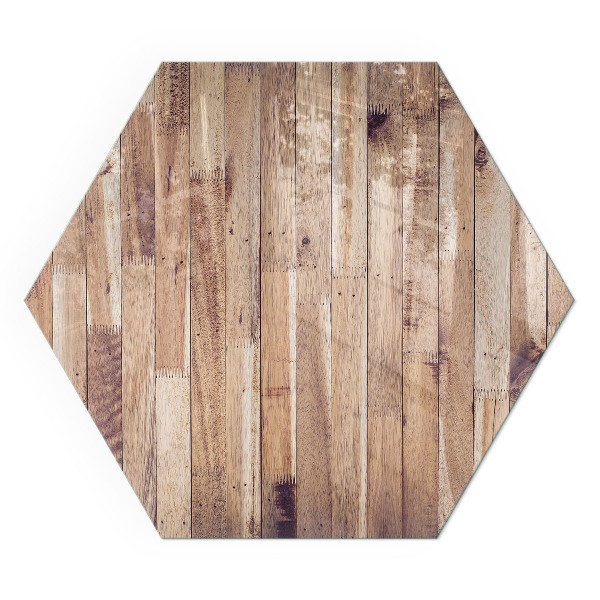 Sechseckige glass fire hearth Board pattern in a harmonious arrangement