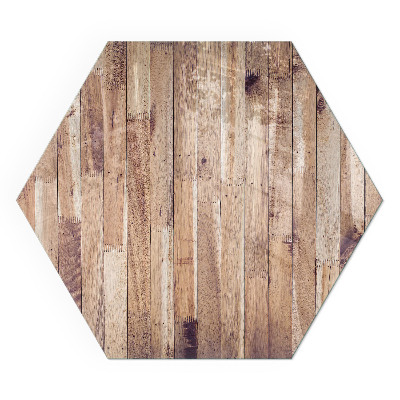 Sechseckige glass fire hearth Board pattern in a harmonious arrangement