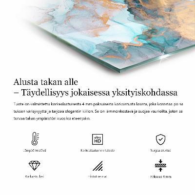 Sechseckige corner glass hearth Boards in many colorful tones