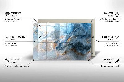 Grave candle coaster decorative Marble texture