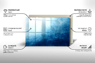 Glass candle plate decorative Abstract background
