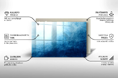 Glass candle plate decorative Abstract background