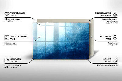 Glass candle plate decorative Abstract background
