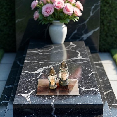 Glass candle plate decorative Wood plank texture