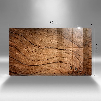 Grave candle coaster decorative Wood plank texture